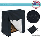 637776007195 Unbranded Feet Outdoor Waterproof Firewood Log Rack Cover