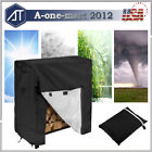 637776008208 Unbranded Ft Outdoor Firewood Log Rack Cover Waterproof