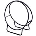 65537 Outdoor Log Firewood Storage Rack Round Tubular Steel 804029965537