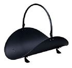 6586 Shop Chimney Black Finished Wood Basket 609408340017