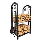 67983 Amagabeli Outdoor Firewood Holder 7707427767983