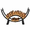 682838954757 Patio Watcher Curved Firewood Rack Log Storage Holder