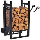 682838954856 Firewood Racks Small Tools Wood Log Storage Carrier