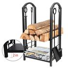 68522 Amagabeli Wrought Iron Fireplace 656043768522