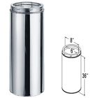6dt-36sscf Duravent Duratech Chimney Pipe Ss Cf 0662492170502