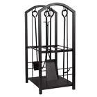 709257566825 Juvale Wood Rack Log Holder Fireplace Storage Outdoor