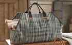 718540357088 Monogrammed Fireplace Wood Tote Bag Firewood Log Carrier Personalized Gift