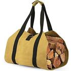 726587677458 Canvas Log Tote Home Dcor Bag Carrier Indoor