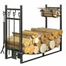 735209838535 Jinlly Firewood Rack Inch Heavy Duty Log Wood