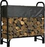 783847221998 Shelterlogic Firewood Heavy Duty Rack With Cover