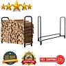 784454654 Amagabeli Garden Home Firewood Rack Outdoor Log Holder 704619008104