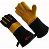 8113 Percent Premium Suede Leather Palm Gloves With Extra Long