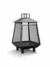 Bfp-25 811780031166 Hanie Design Lighthouse Outdoor Fireplace Black