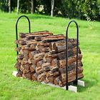 819732020589 Earth Worth Adjustable Firewood Log Rack Up To