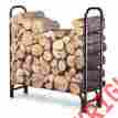 82413 Landmann 4 Ft Steel Outdoor Firewood Drying Or Stacking Rack Crib