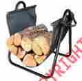 82431 Landmann Firewood Log Holder With Canvas Carrier 715117824318