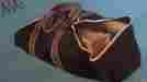 825-229 Home Accents Firepit Wood Log Canvas Caddy Firewood Tote Carrier Holder Bag Storage