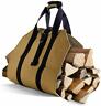 8541800461 Syntrific Canvas Fireplace Carrier Log Tote Bag Firewood 313050893813