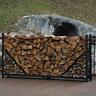 23318 870263005209 Shelter It Straight Kindling Kit Log Rack Black