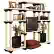 0445494 90124 2x4 Basics Entertainment Rack Indoor Wood Racks Bracket Kit Do It Yourself Replacement 044549901244