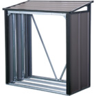 0268620 90175 Arrow Storage Products Firewood Rack In Mocha 026862901750