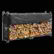 6775992 90475 Shelterlogic 8 Ft 2 4 M Ultra Duty Firewood Rack With Cover New 677599904752