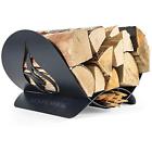 9369998116003 Nest Nook Rustic Fireplace Log And Wood Holder