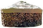 96286 Firewood Cover Base Store Wood Template Integrated Hold 689343096286