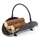 99452 Fireplace Log Holder Indoor Black Hearth Wood Rack 7019953799452
