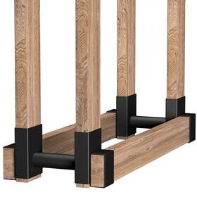 Amagabeli Bg3212 Indoor/outdoor Firewood Storage Bracket Kit