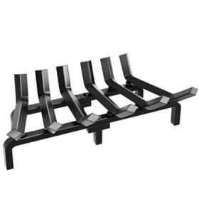Amagabeli Garden & Home 895242607638 And Fireplace Log Grate 24 Inch Wide Heavy Duty Solid Ste