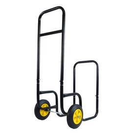 Yead-cyd0-1sp Amucolo Wood Rack Storage Mover Rolling Wheeled Dolly Hauler 22.83 Inch Metal
