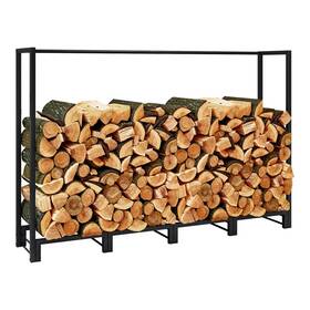 Azz1452 Azerpian 5ft Firewood Rack Holder Heavy Duty Logs For Outdoor Indoor Fireplace Metal W