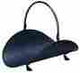 B10000bk Amagabeli Fire Wood Basket Log Holder For Fireplace Firewood Rack Black 714367086897