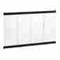 Bdb42 F0975 Fmi Vantage Hearth Desa Comfort Glow Black Fireplace Door Org Equip