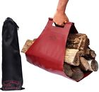 Bg328 Beville Gardens Wood Carrier Tote For Fireplaces Camping Cabins To