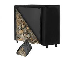Bh Blue Home 734126762701 Bluehome 4ft Heavy Duty Indoor Outdoor Firewood Storage - Log Rack With Waterpro