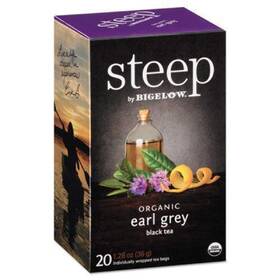 B01f3uivp2 Bigelow Tea Steep Earl Grey 1.28oz Bags 20-pack Non-gmo Organic