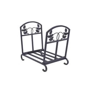 Blue Sky Outdoor Living 067472254881 Decorative Folding Log Storage Rack Steel Ra