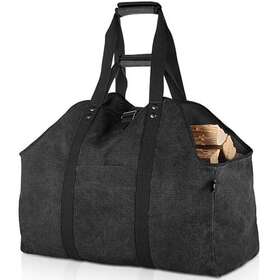 Bonthee 260656630778 Extra Large Waterproof Firewood Log Carrier Canvas Holder Indoor Wit