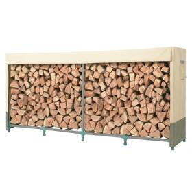 Bps A511-pkign-cafl0 8 Ft Firewood Rack Cover 600d Waterproof Oxford Outdoor Log With