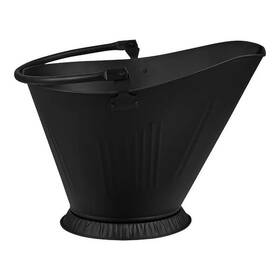 51095 Branded Coal Hod Vintage Style Metal Firewood Bucket Fireplace Storage Bin