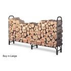 Camp Log Support Cord Holder Firewood Rack Heavy Metal Outdoor Storage