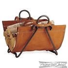 - Carrier Vintage Pilgrim Log Holder Forged Iron