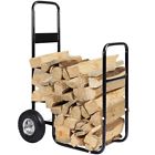 Cart2369 Cart Rolling Firewood Carrier Wood Rack Mover Hauler 603305466177