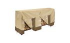 Cav8ft Classic Accessories Veranda Log Rack Cover Firewood Protector For Outdoor Holder 8 Feet Elastic 618930840841