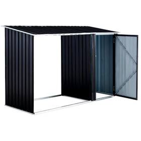 W465firewood4 Cesicia 32.7 D X 72.8 W 58.3 H Galvanized Steel Firewood Storage Log Rack In