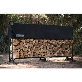 Champion Power Equipment 817198021737 96 Inch Durable Firewood Rack Cover 600 Denier Canvas