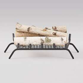 79683015 Christopher Knight Home Brinkdale Iron Fireplace Log Holder - Matte Black