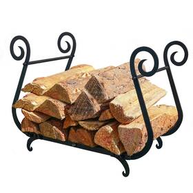 Cklt 744985537129 Firewood Rack Fireplace Log Holder For Storage Indoor Stand Fireside Bin